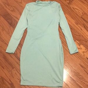 aqua dress